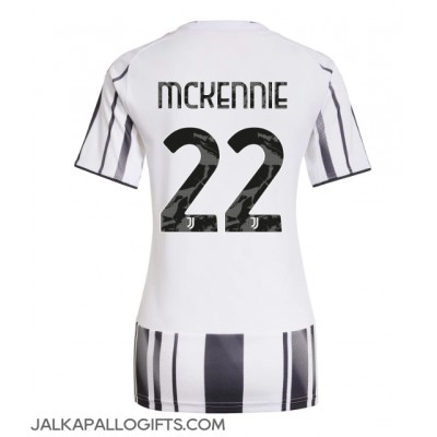 Juventus Weston McKennie #22 Kotipaita Naiset 2025-26 Lyhythihainen Juventus Weston McKennie #22 Kotipaita Naiset 2025-26 Lyhythihainen
